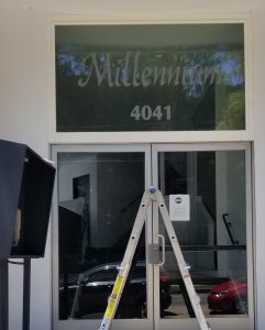 Read more about the article Frosted Vinyl Window Graphics for Millennium Apartments in Studio City