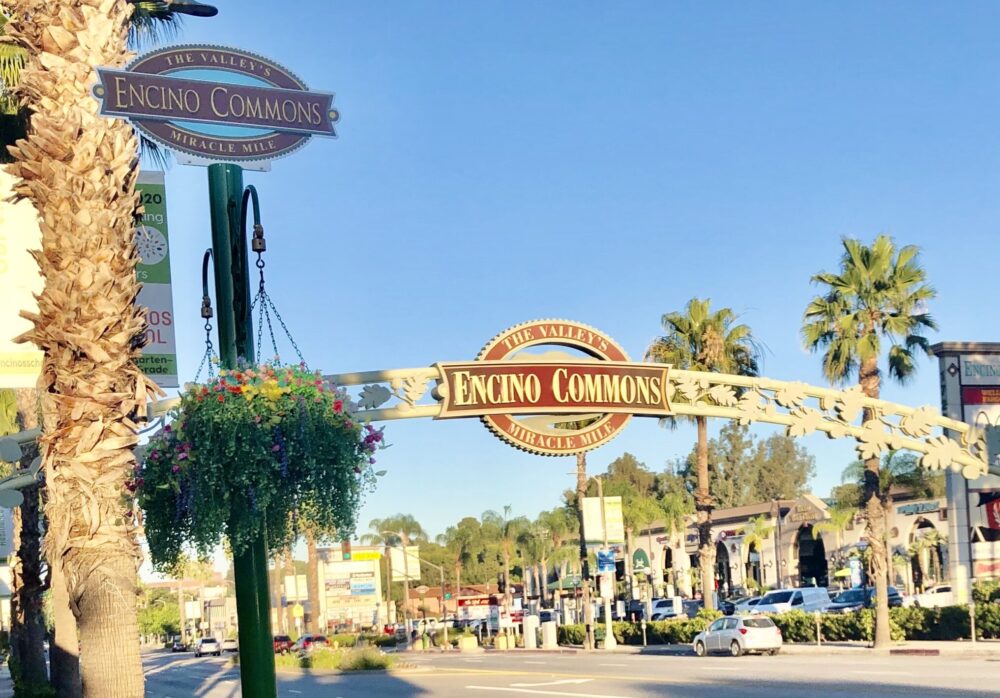 Custom Pole Signs for Encino City’s Business Improvement District