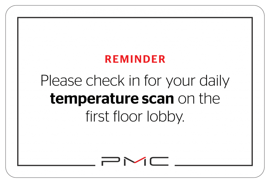 Temp Desk Sign Temperature Kiosk Signs for Re-Opening Businesses – Premium Solutions