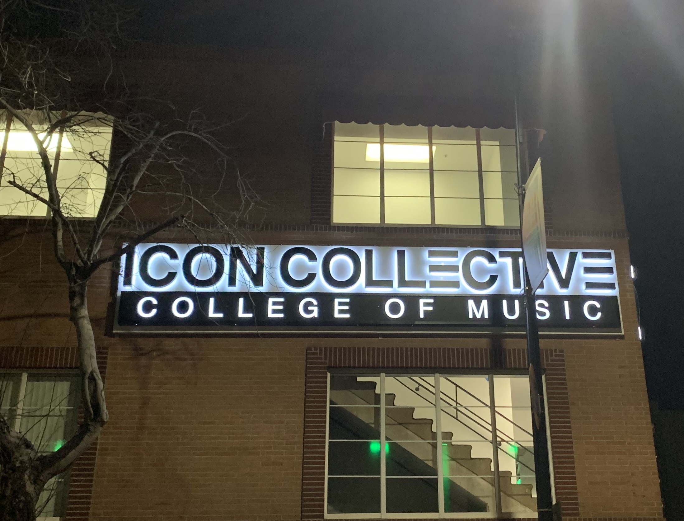 You are currently viewing Halo Lit Channel Letters for Icon Collective in Burbank