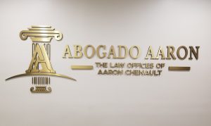 Read more about the article Law Office Lobby Sign for Abogado Aaron in Los Angeles