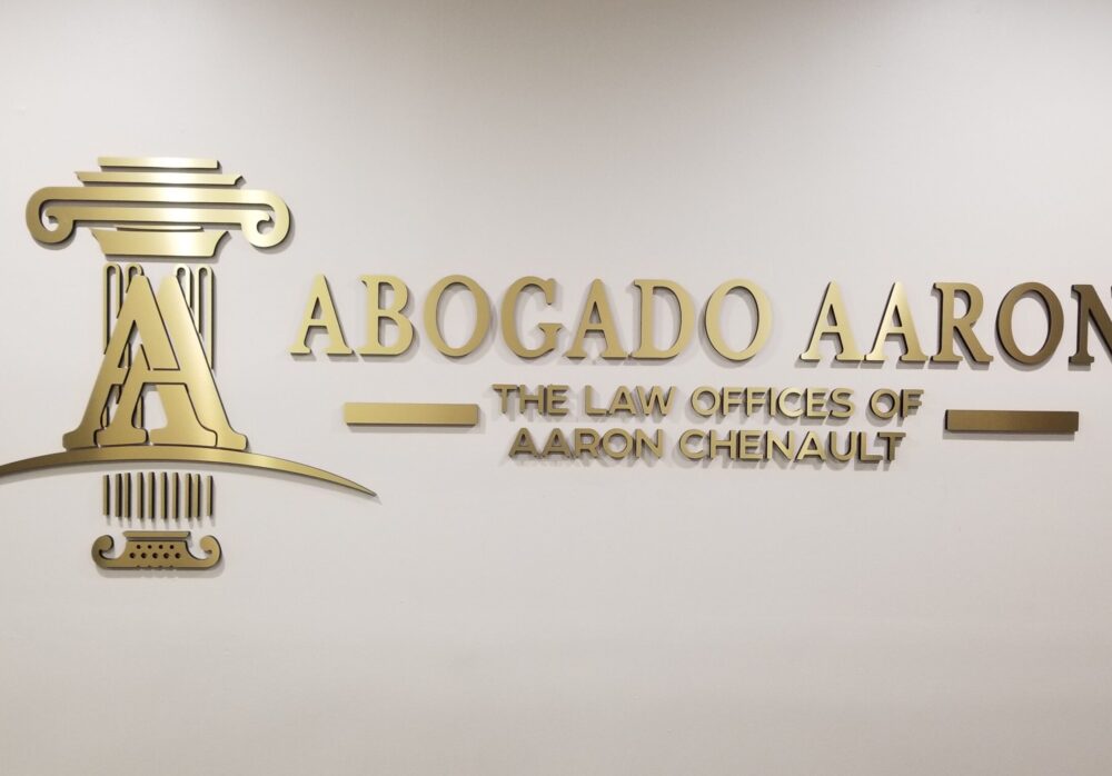 Show Trial-Winning Confidence with Law Firm Lobby Signs