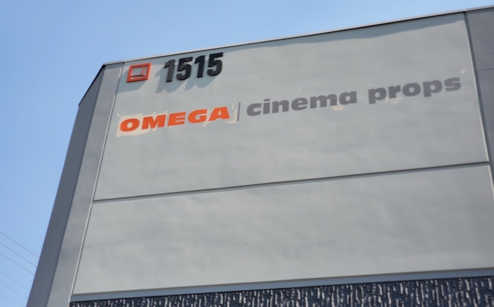 Read more about the article Hand-Painted Sign for Omega Cinema Props in Los Angeles