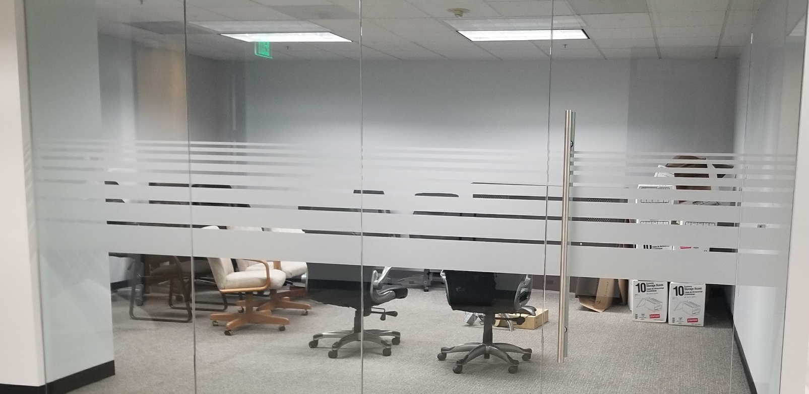 Read more about the article Frosted Vinyl Office Window Graphics for Schimmel and Parks in Sherman Oaks