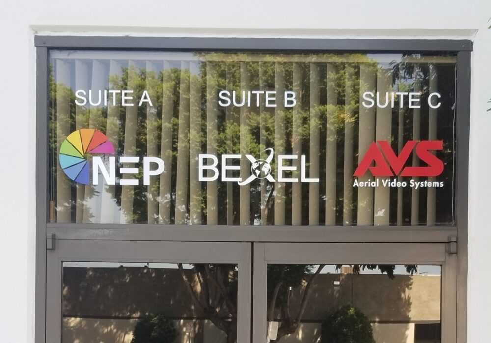 Storefront Window Graphics for Bexel in San Fernando Valley