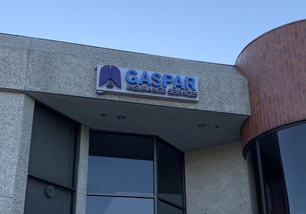 Sign Relocation for Gaspar Insurance in Woodland Hills