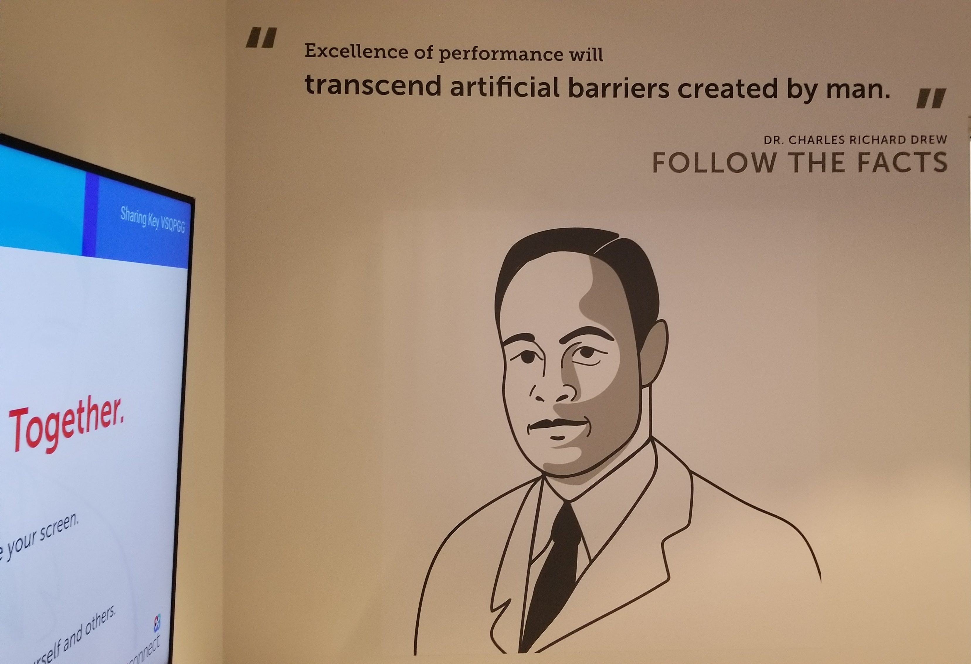 Inside TigerConnect's conference rooms, we installed inspiring wall graphics displaying portraits of the healthcare pioneer each room is named for.