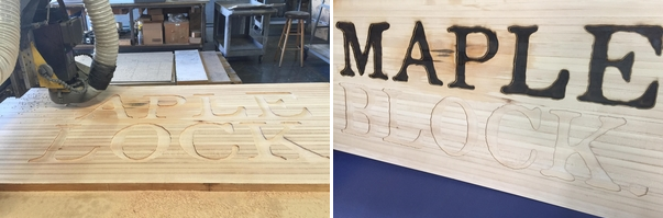 Project a welcoming atmosphere to your customers, convey a more personal, down to earth appearance by using wood signs.