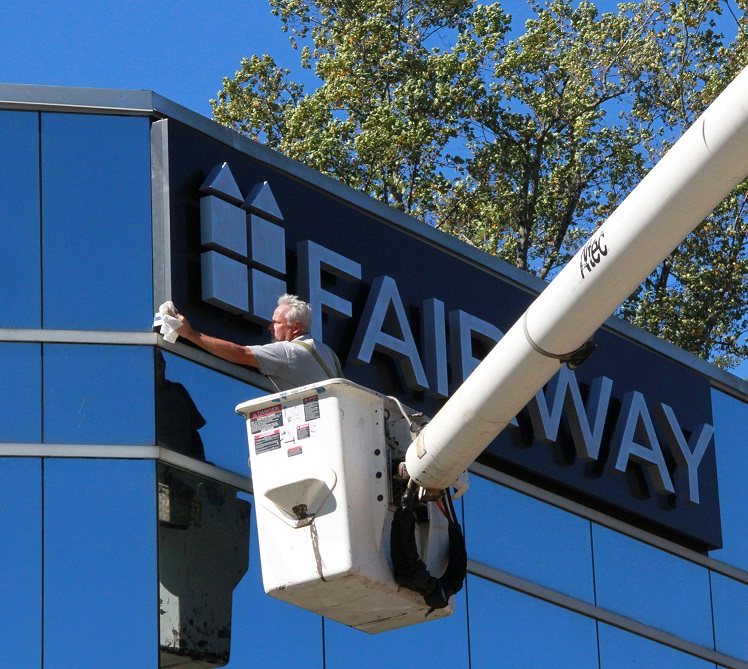 For 2021, attract good vibes (and customers) with pristine-looking signage. Schedule sign maintenance to make sure those illuminated signs are functioning properly and not flickering. Address the effects of wear and tear. Get sign cleaning so your outdoor signs will be spotless and shiny.