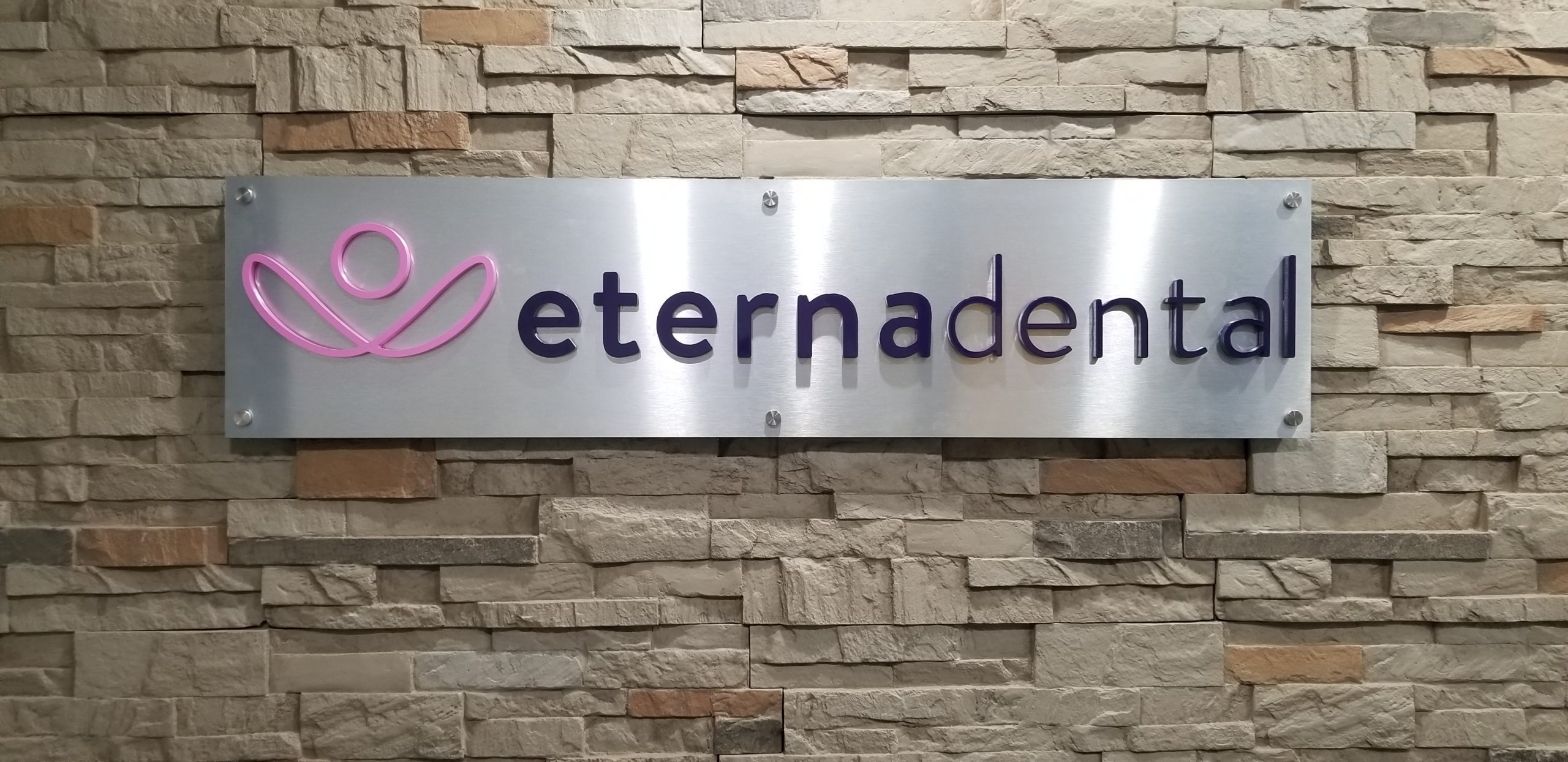 You are currently viewing Clinic Lobby Sign for Eternadental’s Business Sign Package