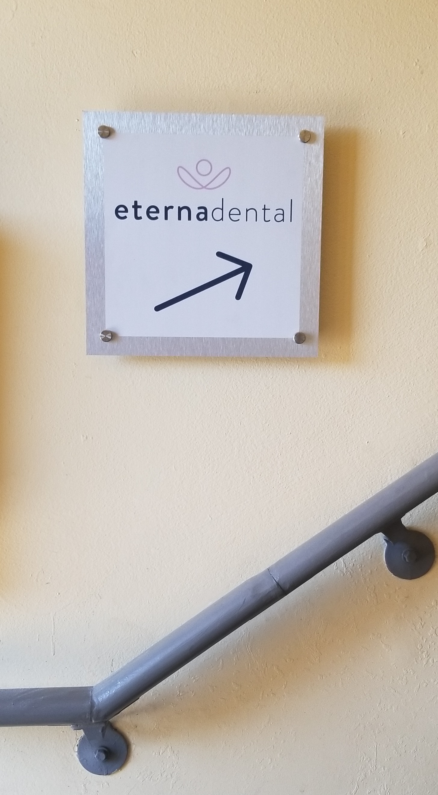 Read more about the article Directional Signs for Eternadental’s Business Sign Package