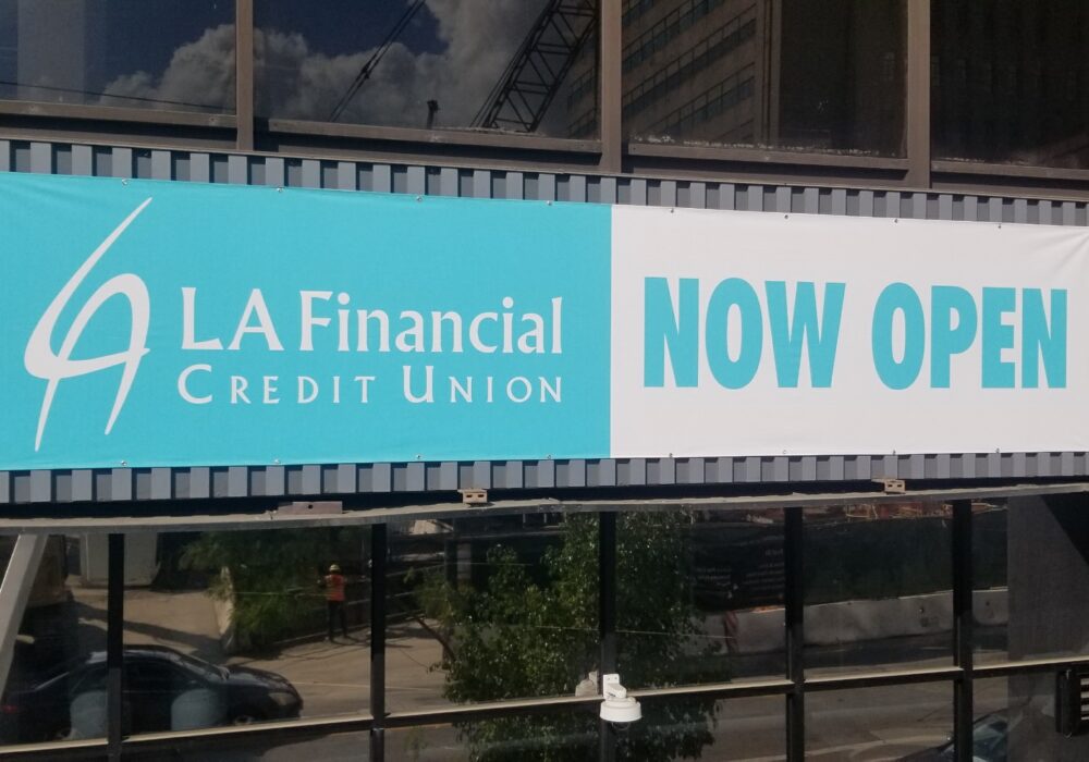 Building Banners for LA Financial