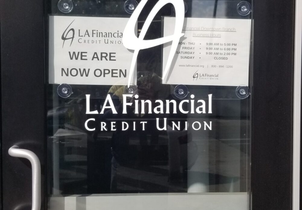 Window Graphics for LA Financial in Los Angeles