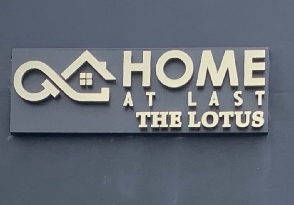 Halo Lit Channel Letters for Home at Last in Los Angeles