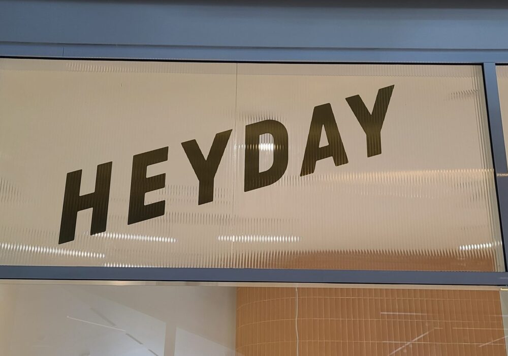 Window Graphics for Heyday in Los Angeles