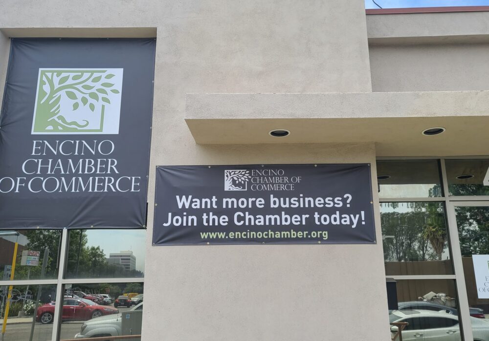 Advertisement Banners for Encino Chamber of Commerce