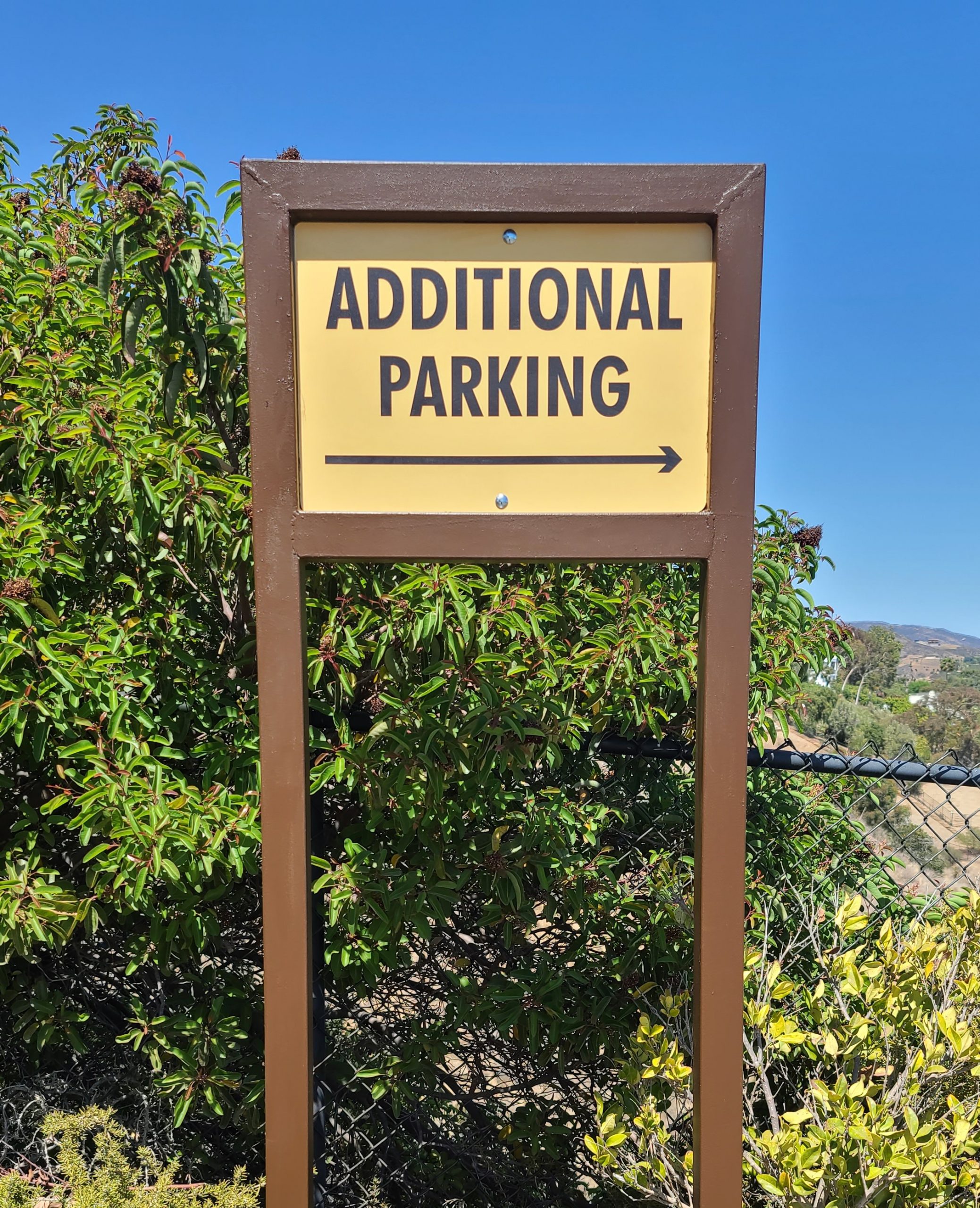 These additional parking signs for Malibu Pacific Church are part of our comprehensive sign package, helping visitors find space for their vehicles.