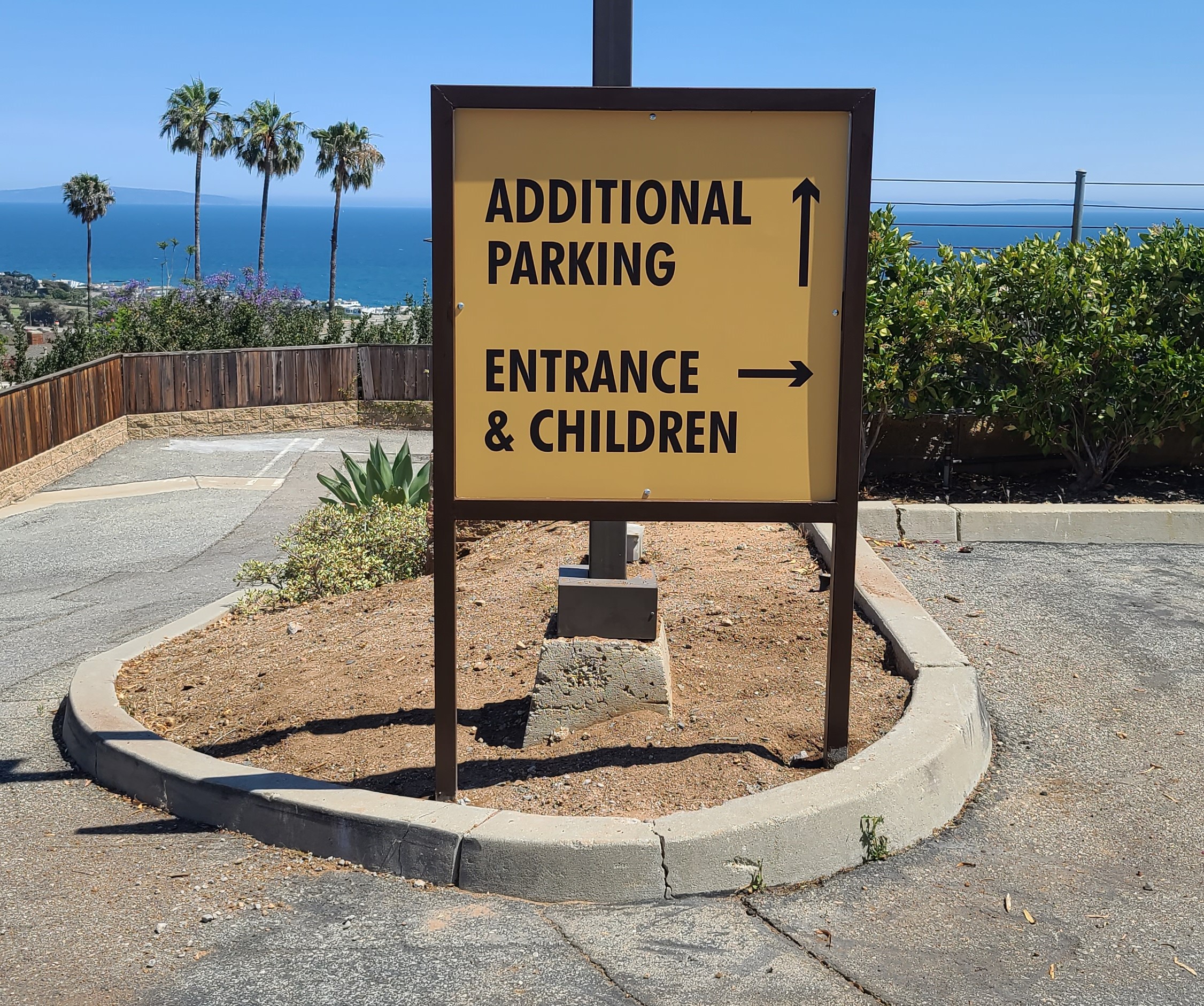 These additional parking signs for our friends at Malibu Pacific Church are part of our comprehensive sign package for their location.