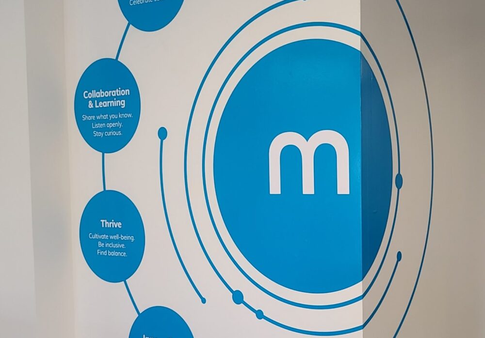 Office Wall Graphics for mPulse Mobile in Encino