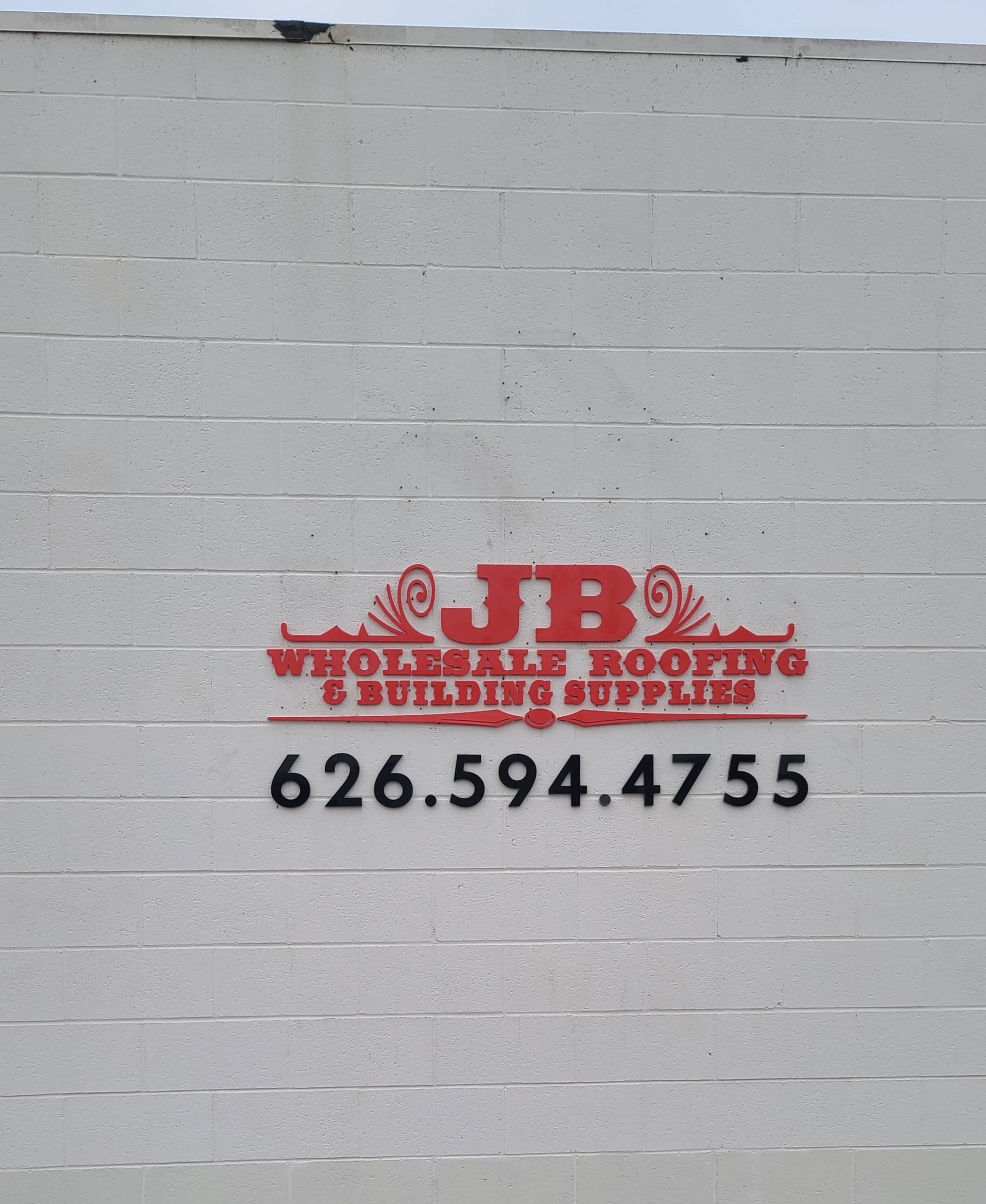 You are currently viewing 3D Letters Sign Package for JB Wholesale Azusa