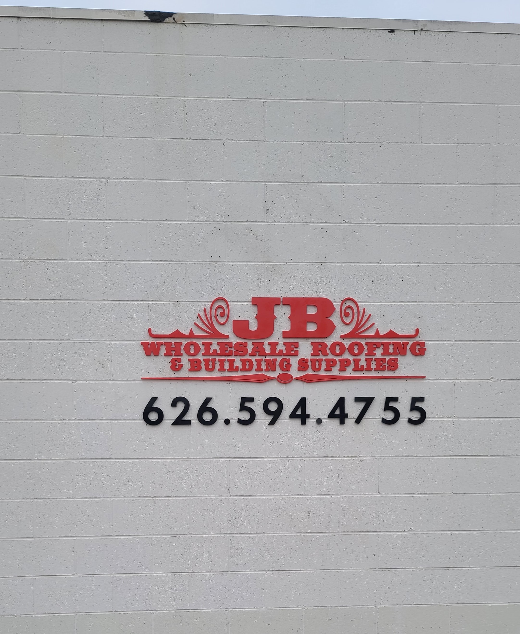 Read more about the article 3D Letters Sign Package for JB Wholesale Azusa