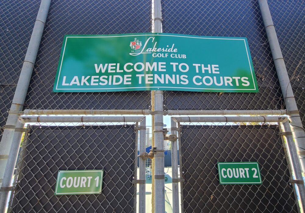 Dibond Sign Package for Lakeside Golf Club in Burbank