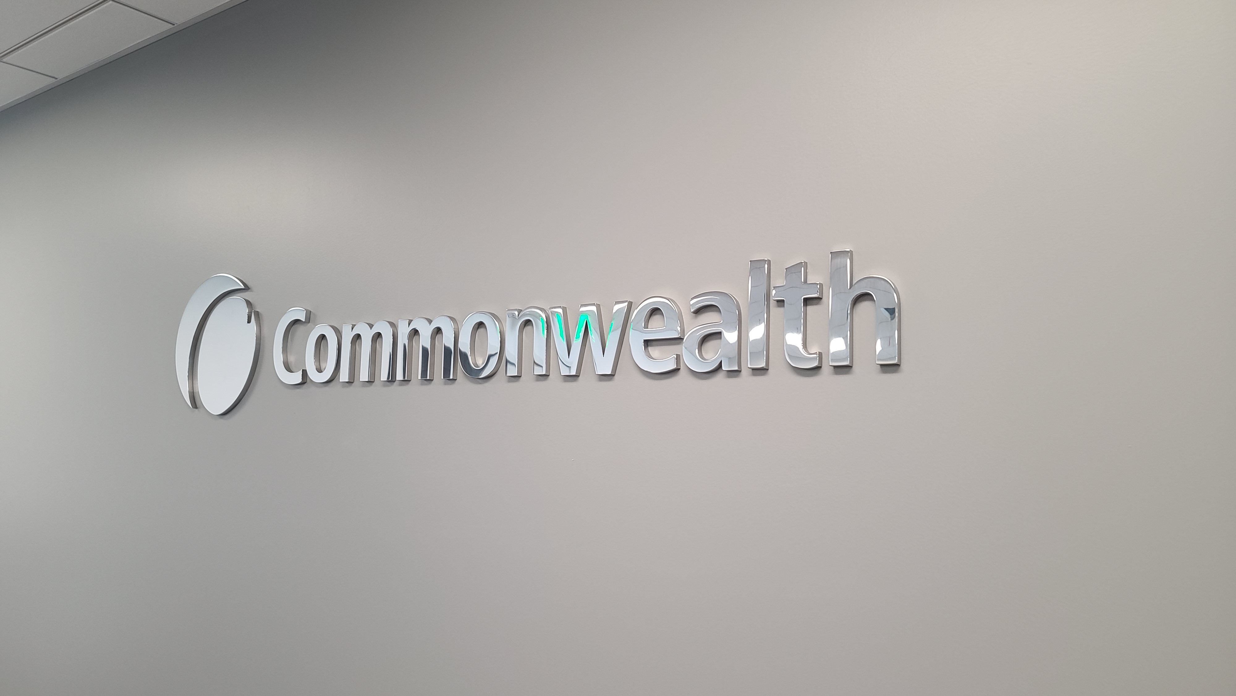 Read more about the article Metal Lobby Sign for Commonwealth Land Title Insurance Company in Los Angeles