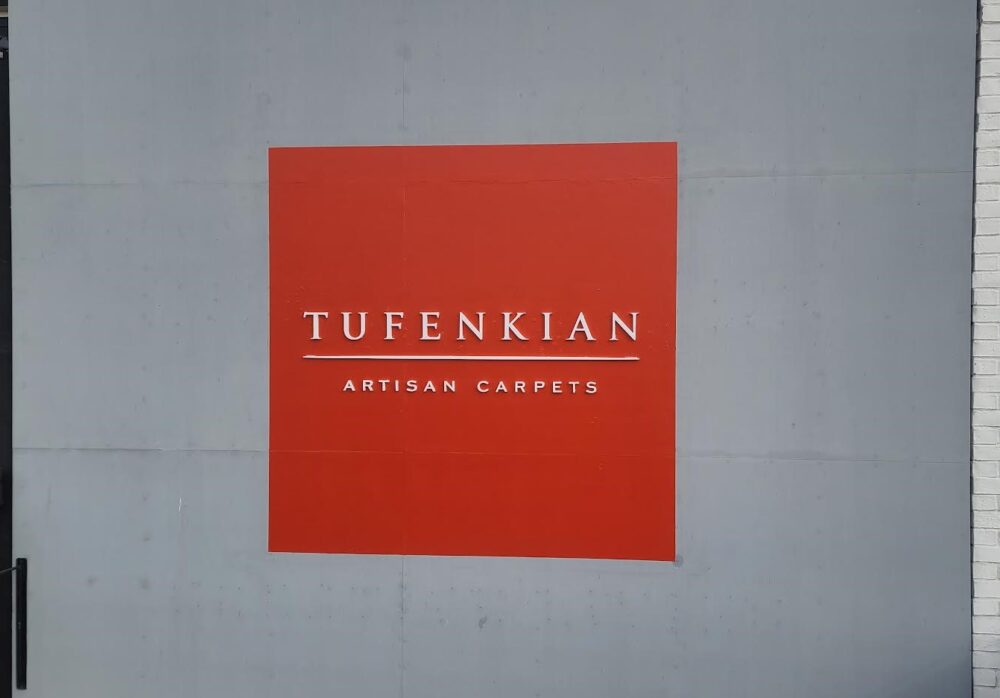 Acrylic Letters for Tufenkian Artisan Carpets in Los Angeles