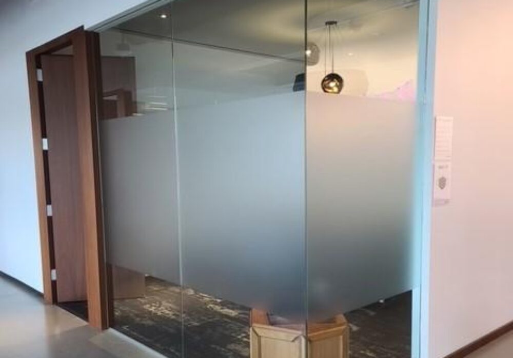 Frosted Vinyl Window Graphics for Princess Polly in West Hollywood
