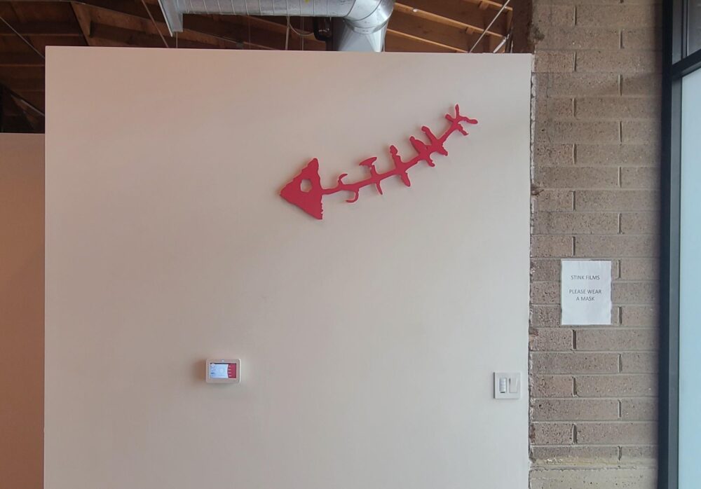 Innovative Office Sign for Stink Films in Los Angeles