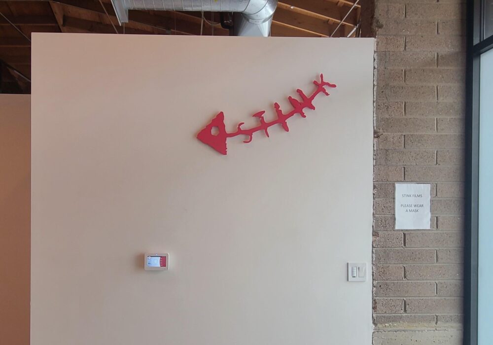 Innovative Office Sign for Stink Films in Los Angeles