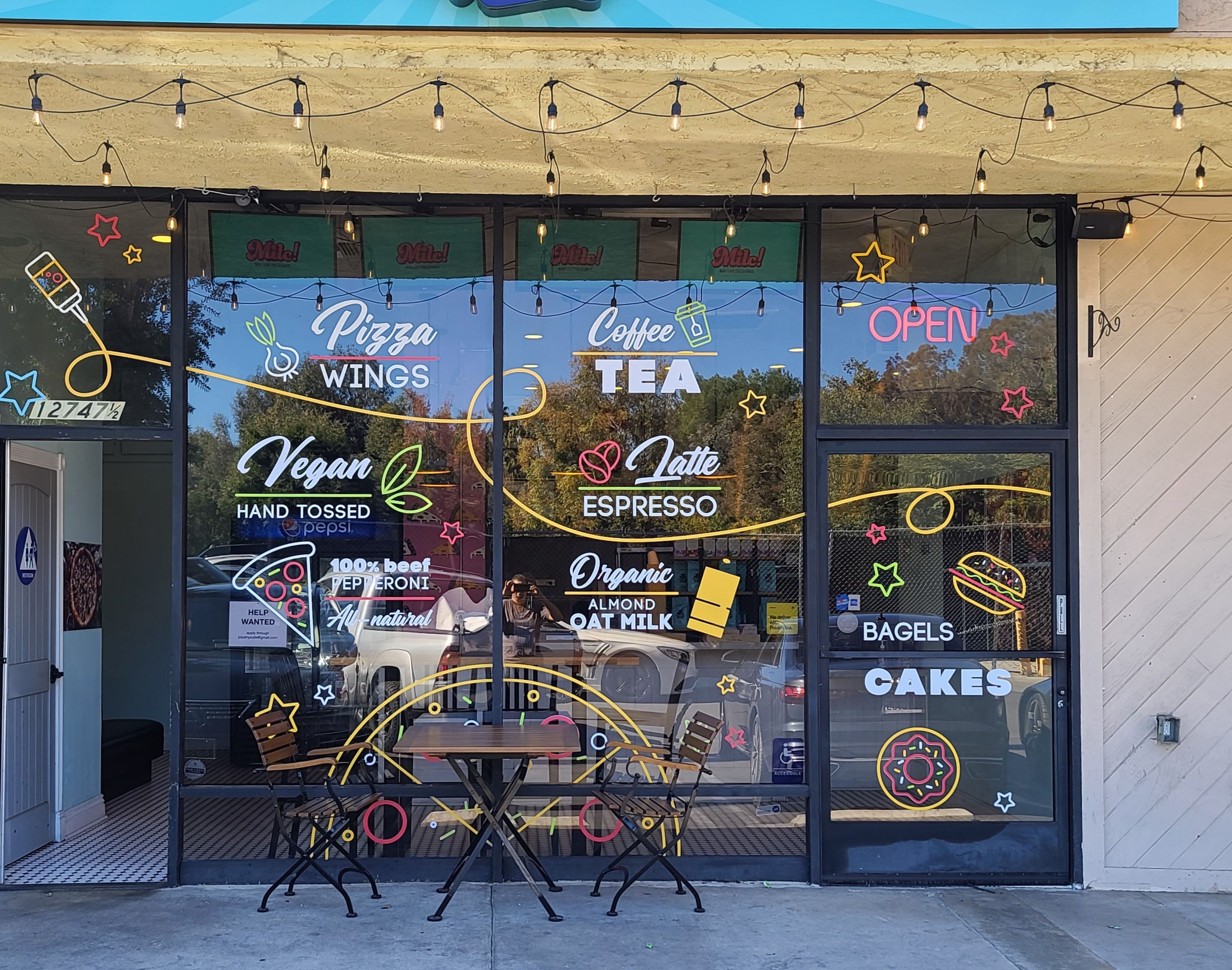 You are currently viewing Window Decals for Hollywood Restaurants in Studio City