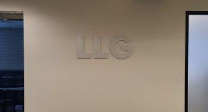 Read more about the article Law Firm Lobby Sign for Lefkowitz Law Group APC in Encino