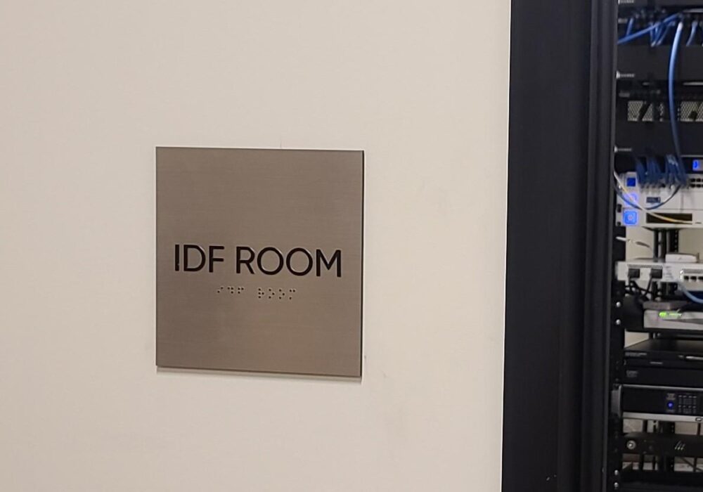 ADA Directional Signs for Simple Practice in Santa Monica