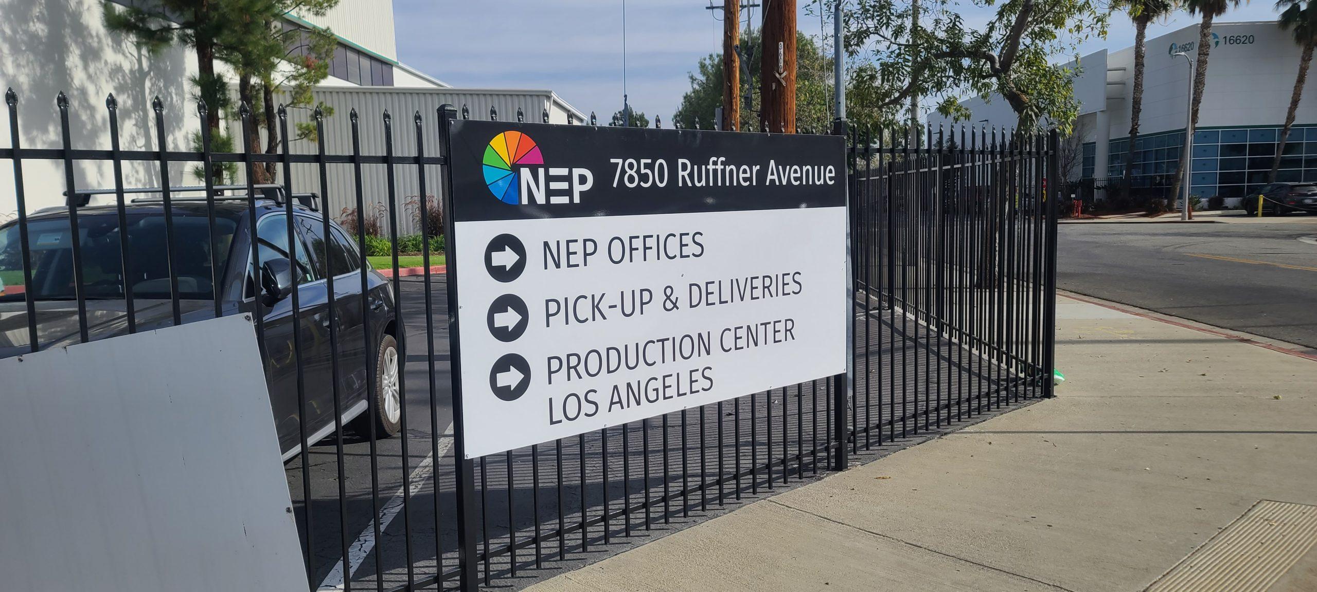 Don't want rusty signs? Choose dibond signage like those on Bexel's Van Nuys location. Their branding will be pristine with these durable wayfinding signs.