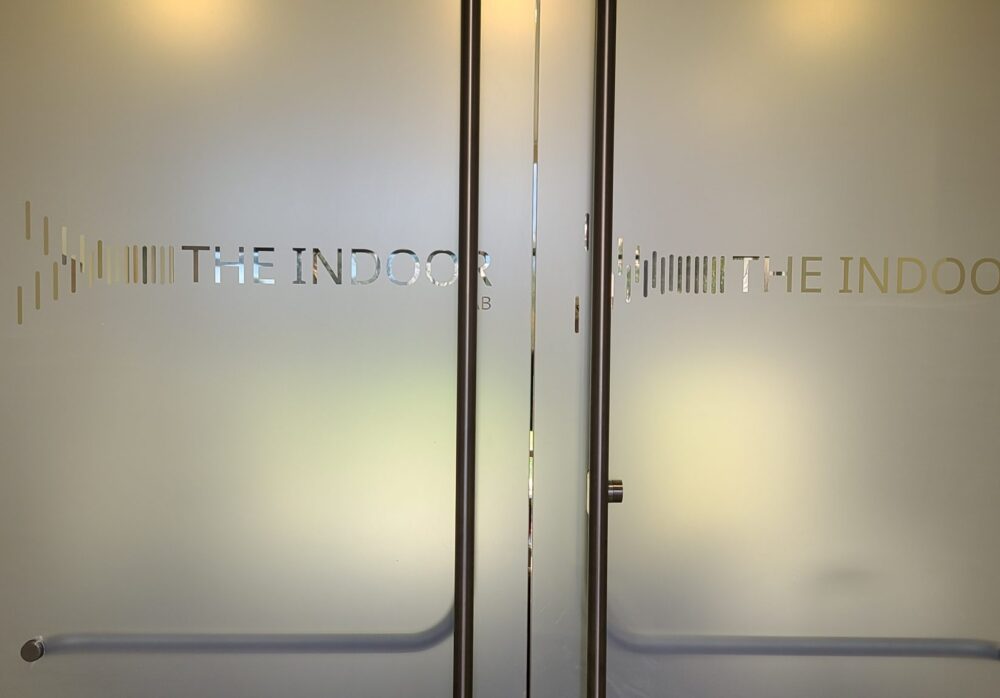 Door Graphics for The Indoor Lab in Irvine