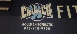 Read more about the article Hand Painted Sign for Crunch Fitness in Chatsworth