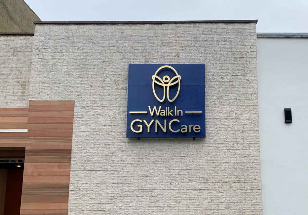 Backlit Channel Letters for Walk In GYN Care in Los Angeles