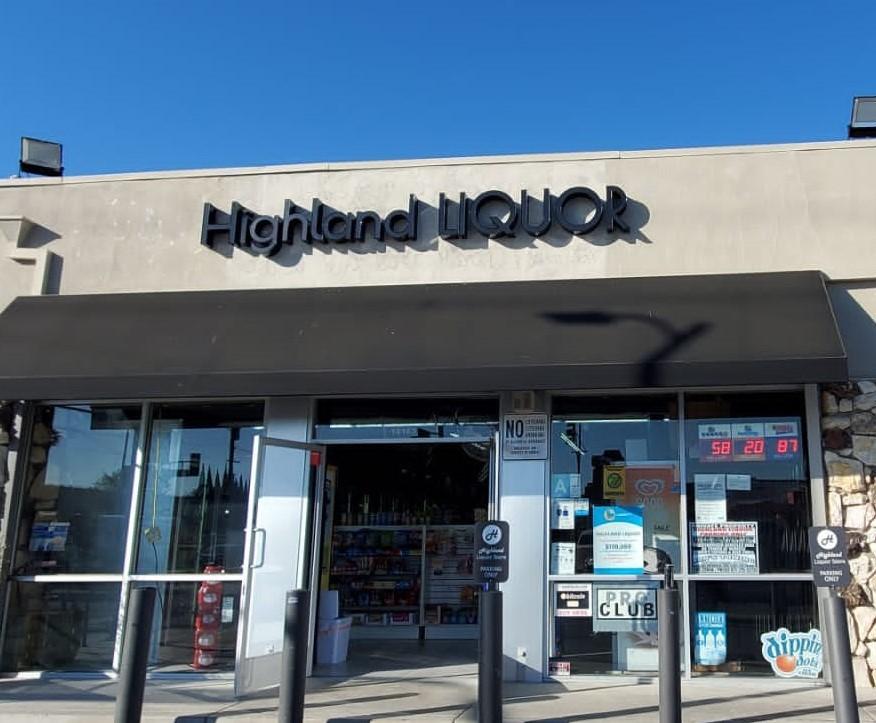You are currently viewing Channel Letters Storefront Sign for Highland Liquor in Granada Hills