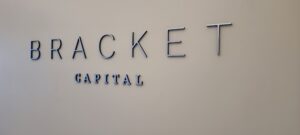 Read more about the article Acrylic Lobby Sign for Bracket Capital in Los Angeles