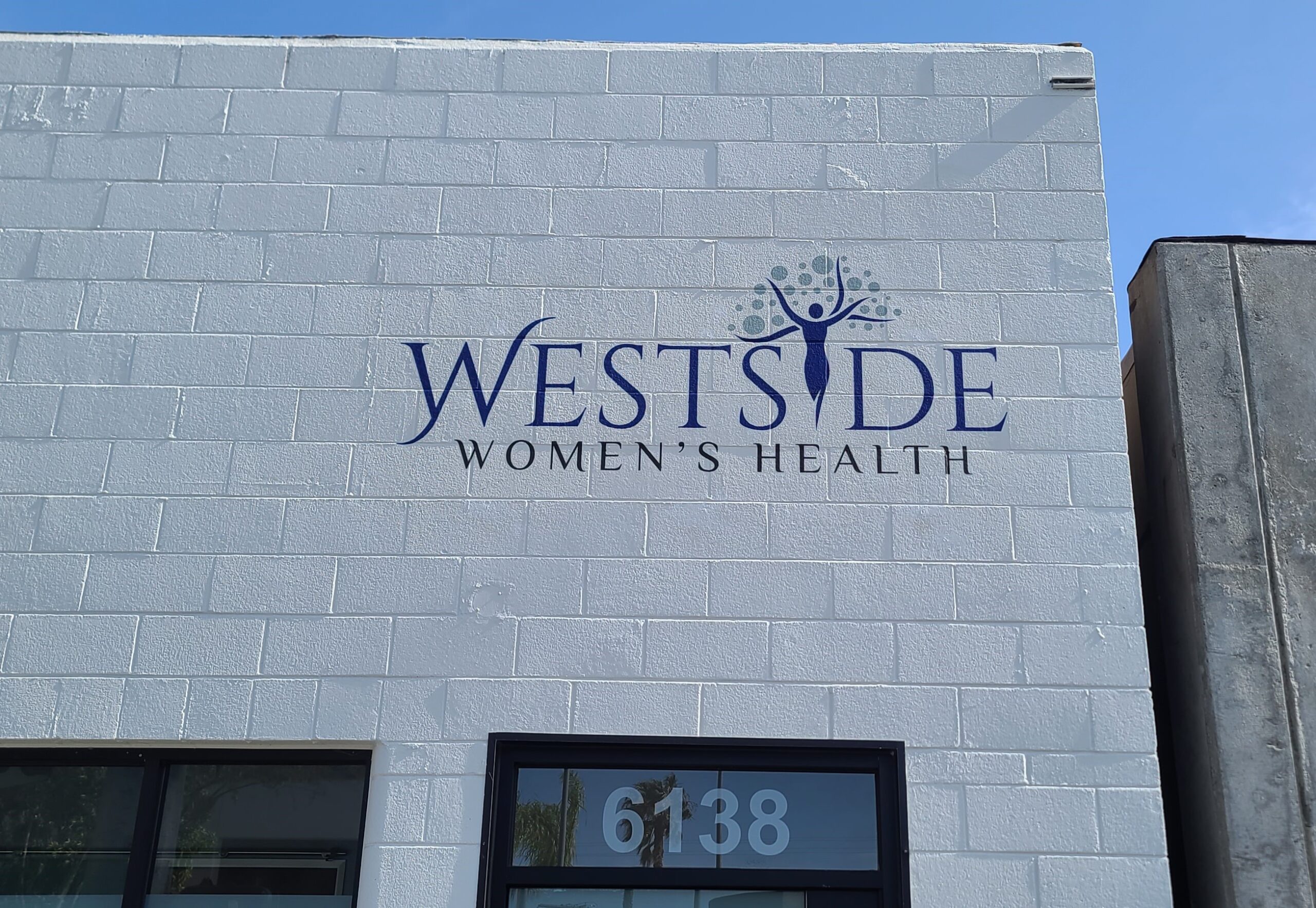Hand painted signs are timeless, each one is a unique work of art. Like this hand painted sign for Westside Women's Health in Culver City.