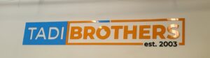 Read more about the article Acrylic Lobby Sign for Tadibrothers in Reseda