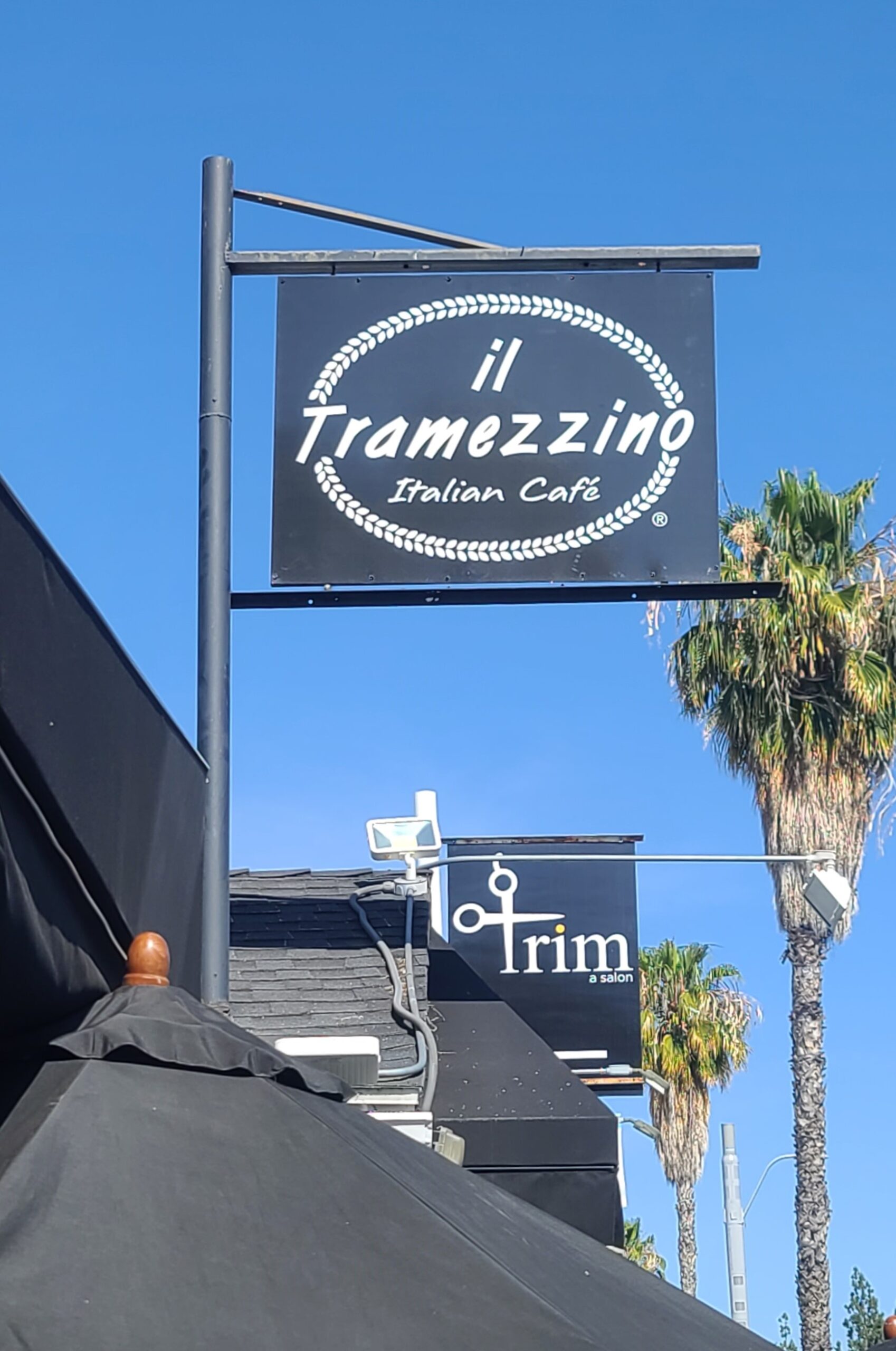 You are currently viewing Metal Blade Sign for il Tramezzino in Studio City