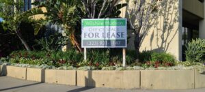 Read more about the article “Office Space for Lease” Metal Panel Sign for Hankey Investment Company in Los Angeles