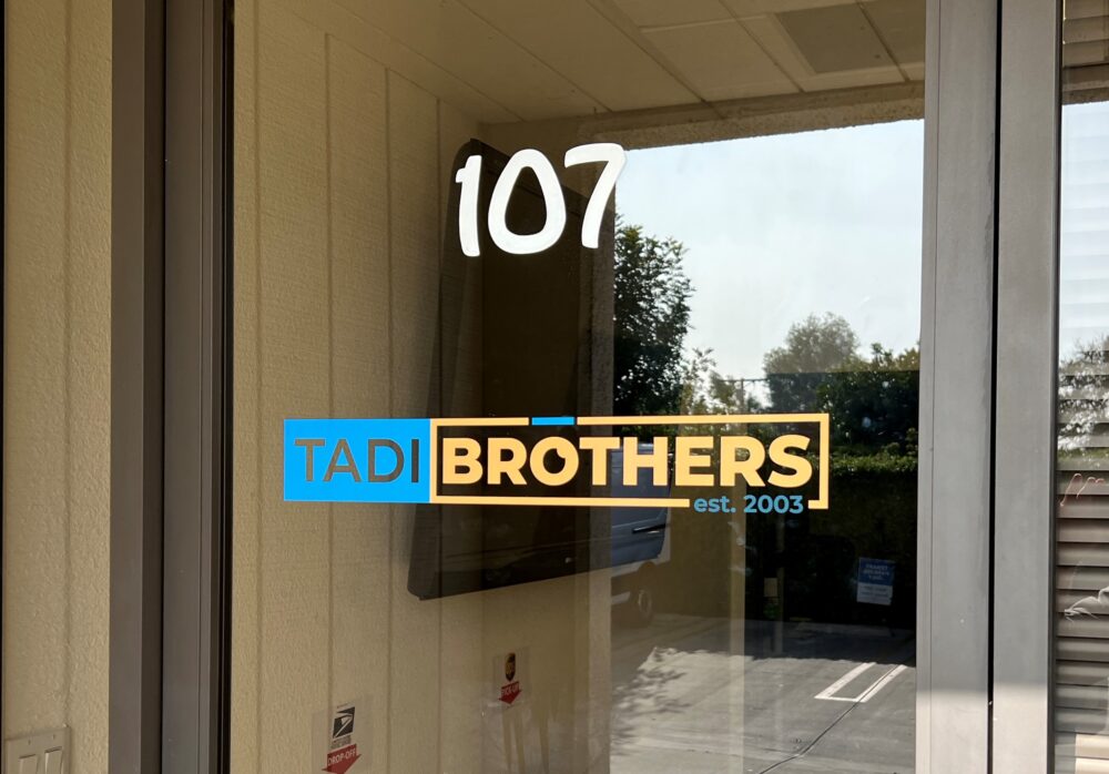 Window Graphics for Tadibrothers in Reseda