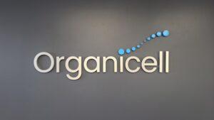 Read more about the article Acrylic Letter Lobby Signs for Organicell in Los Angeles