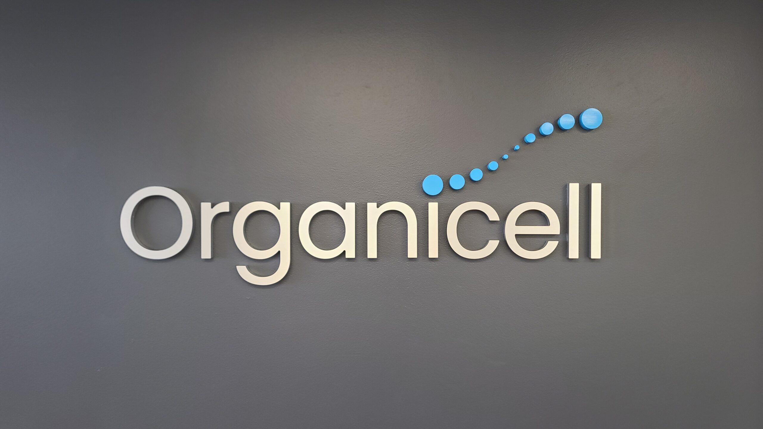 You are currently viewing Acrylic Letter Lobby Signs for Organicell in Los Angeles