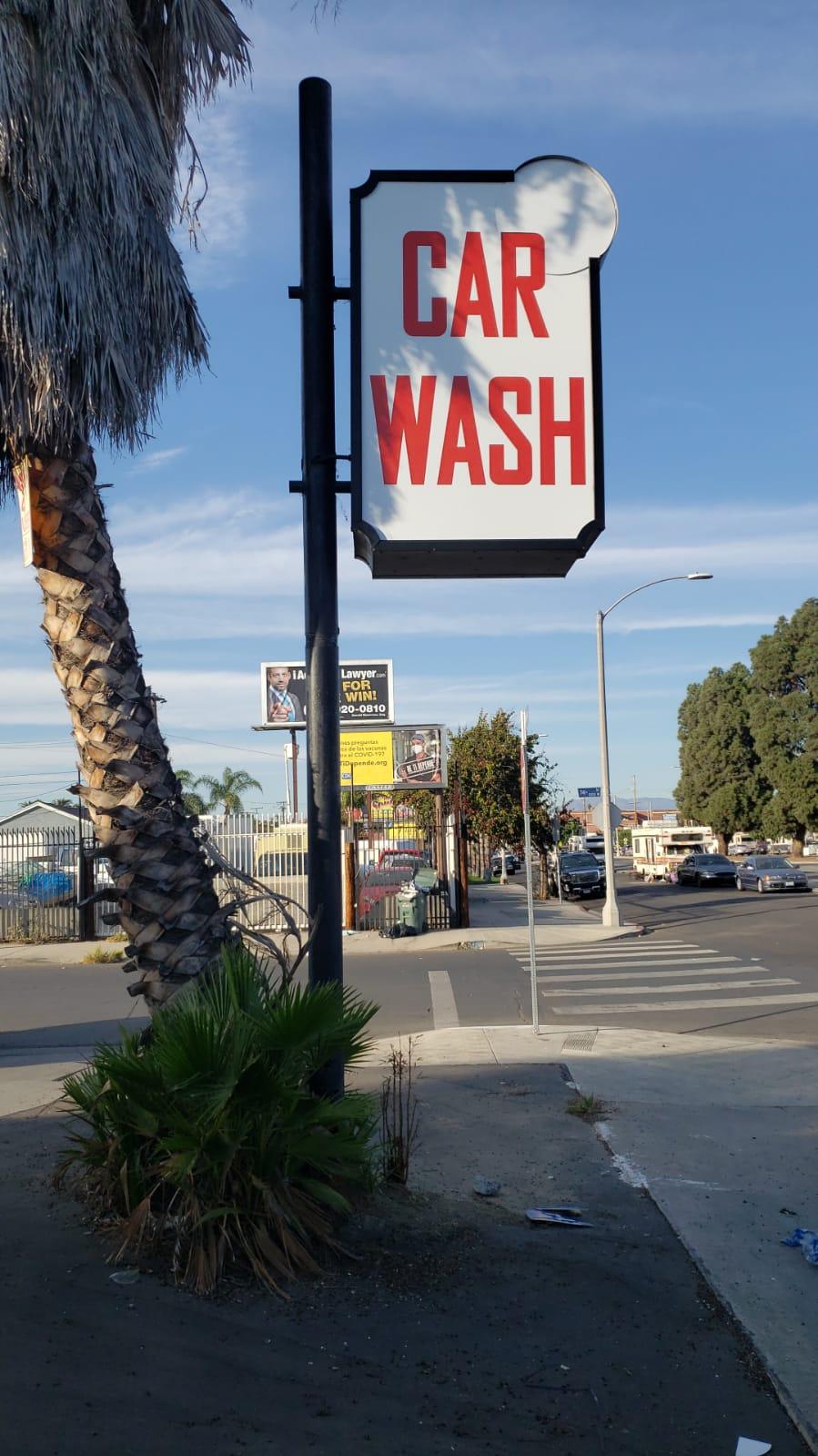 You are currently viewing Custom metal signs for a car wash in Los Angeles