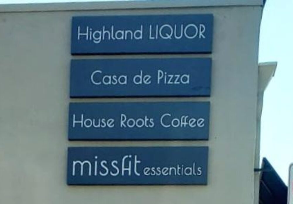 Highland Mini Mall Push-Through Boxes Granada Hills