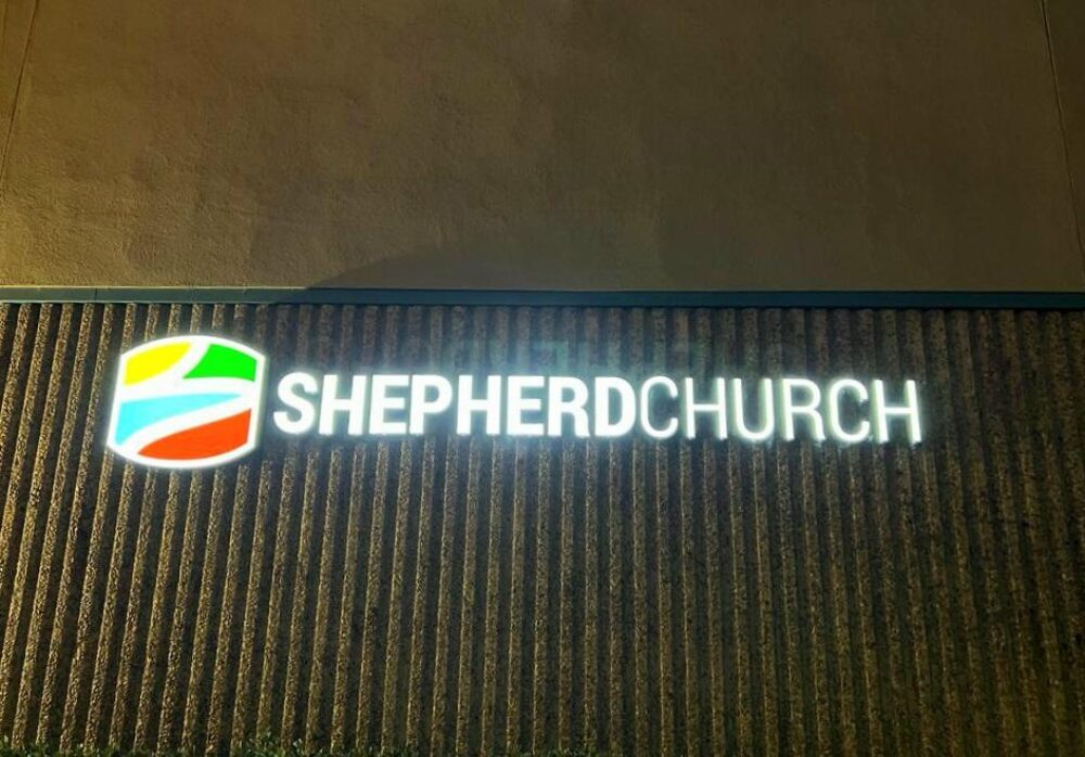 Shepherd Church Channel Letter Woodland Hills